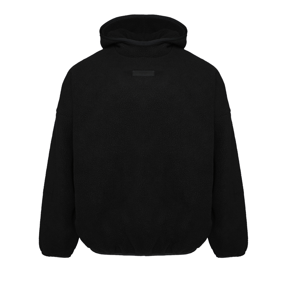 【ESSENTIALS】Nylon Fleece Hoodie/Jet Black(202SP244310F) Buy Fear of God Essentials Nylon Fleece Hoodie 'Ink/Jet