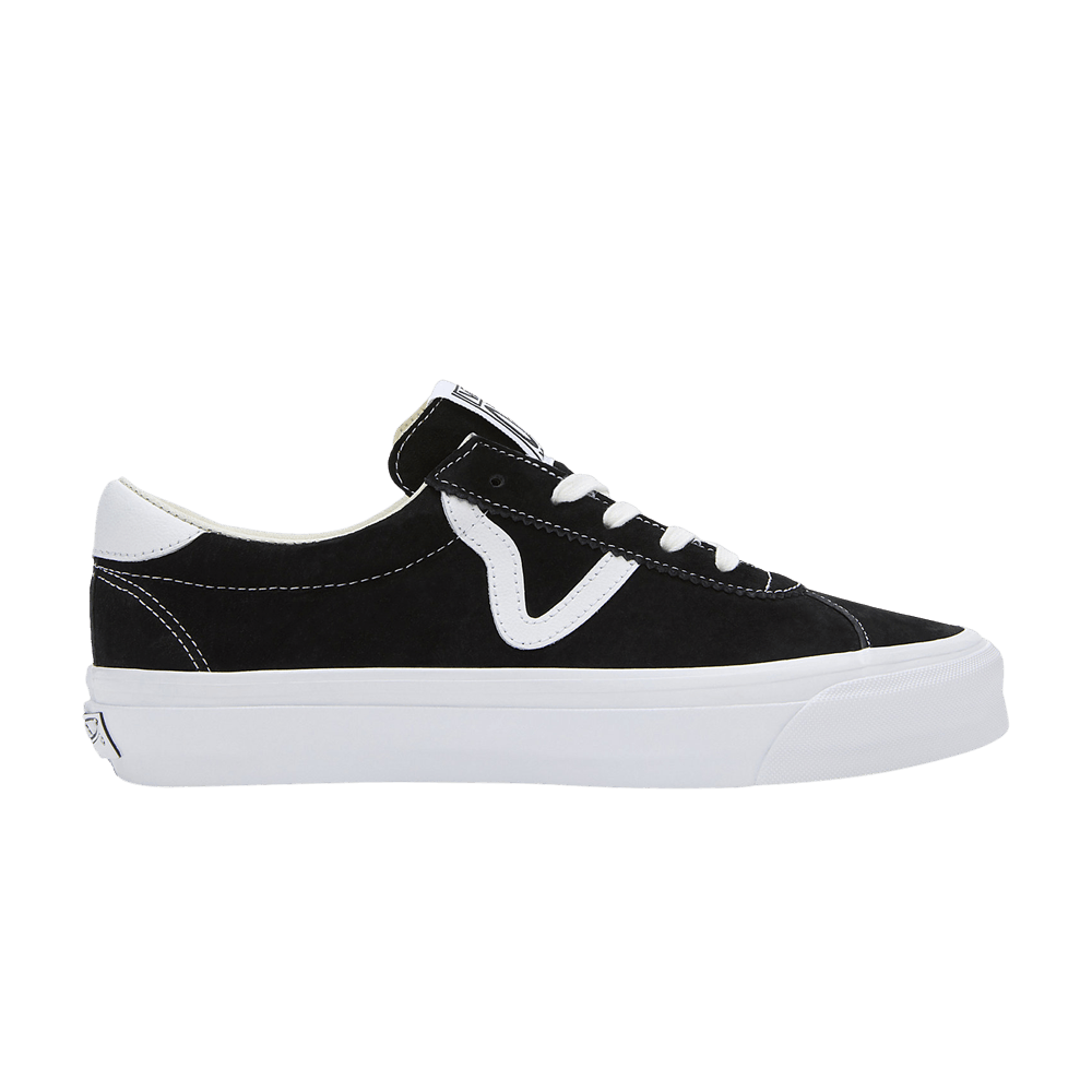 Vans Sport 73 Lx Pig Suede - Black White