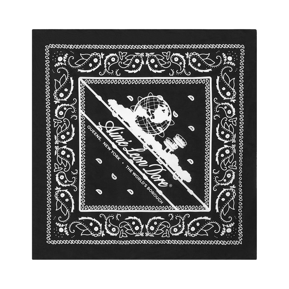 Buy Aimé Leon Dore Paisley Unisphere Bandana 'Black