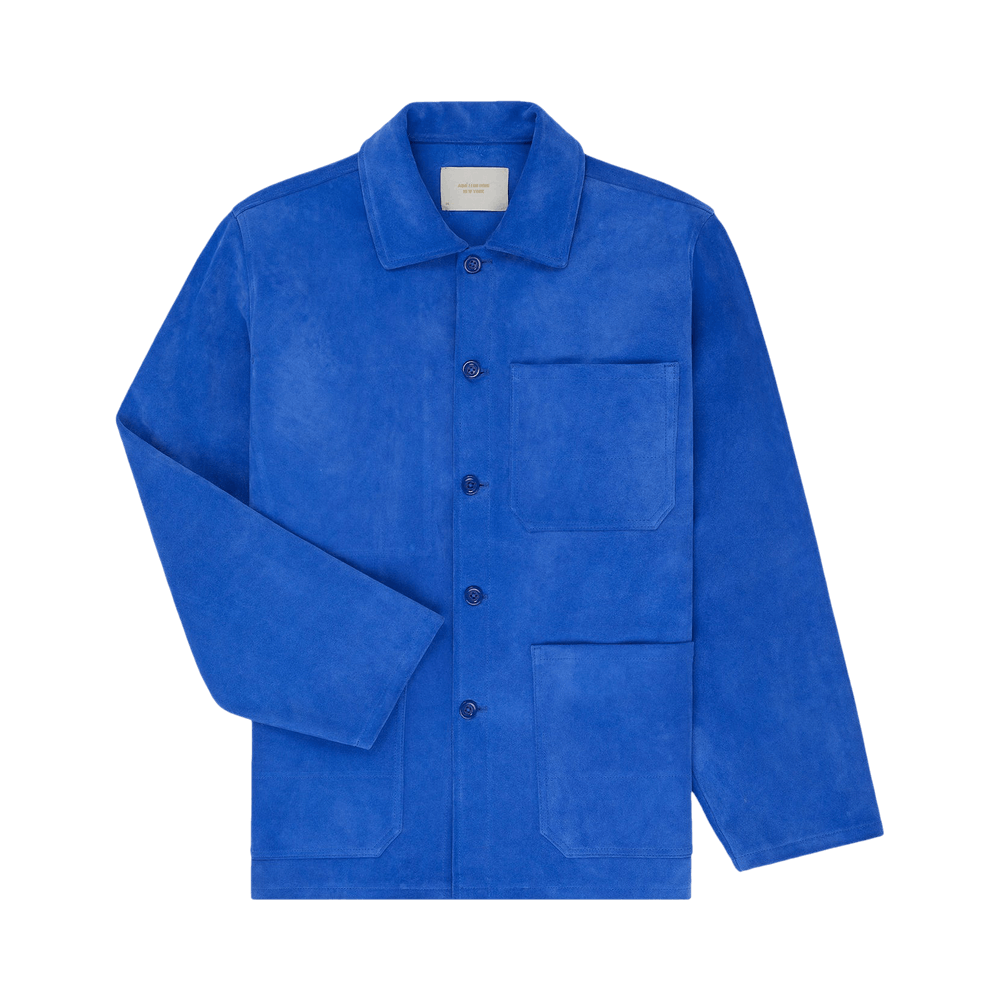 Buy Aimé Leon Dore Suede Chore Jacket 'Dazzling Blue