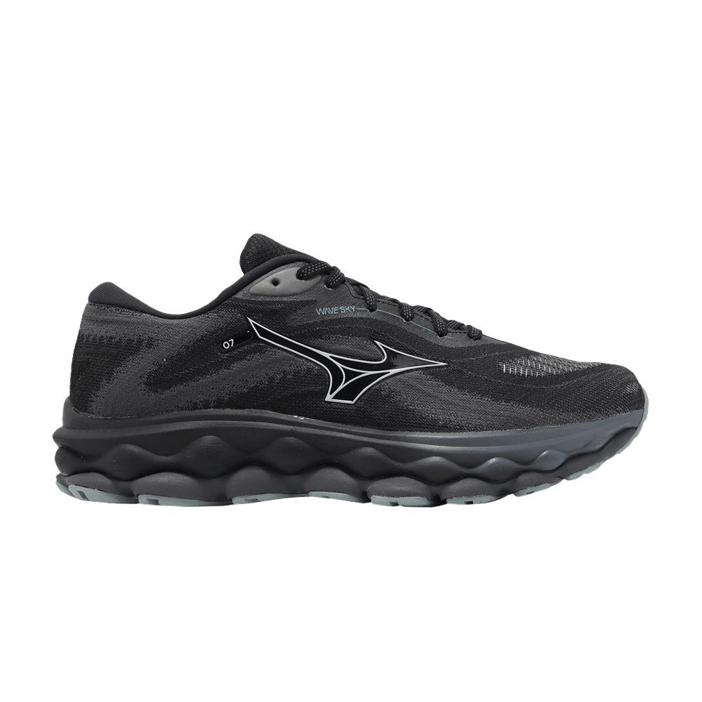 Buy Mizuno Wave Sky 7 Super Wide 'Black Nickel' - J1GC231152 | GOAT