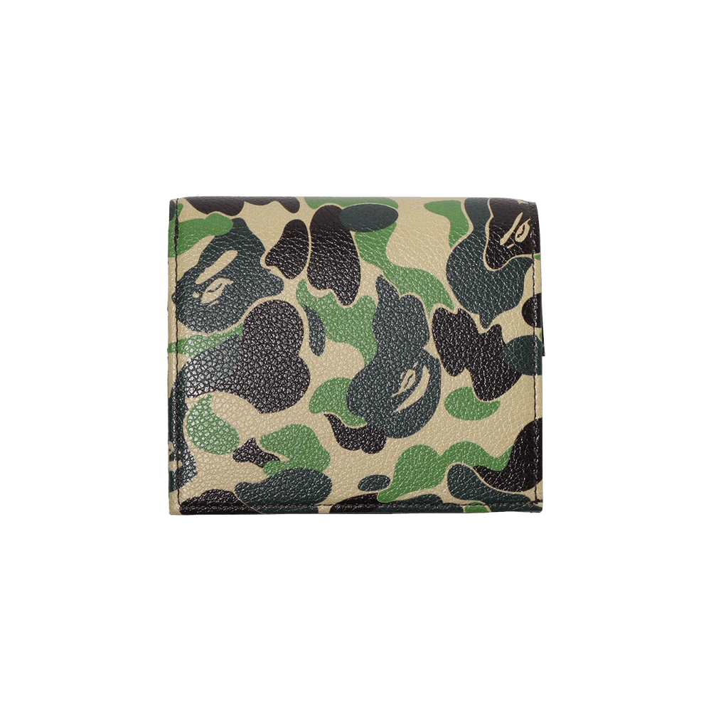 A BATHING APE ABC CAMO MINI WALLET – happyjagabee store