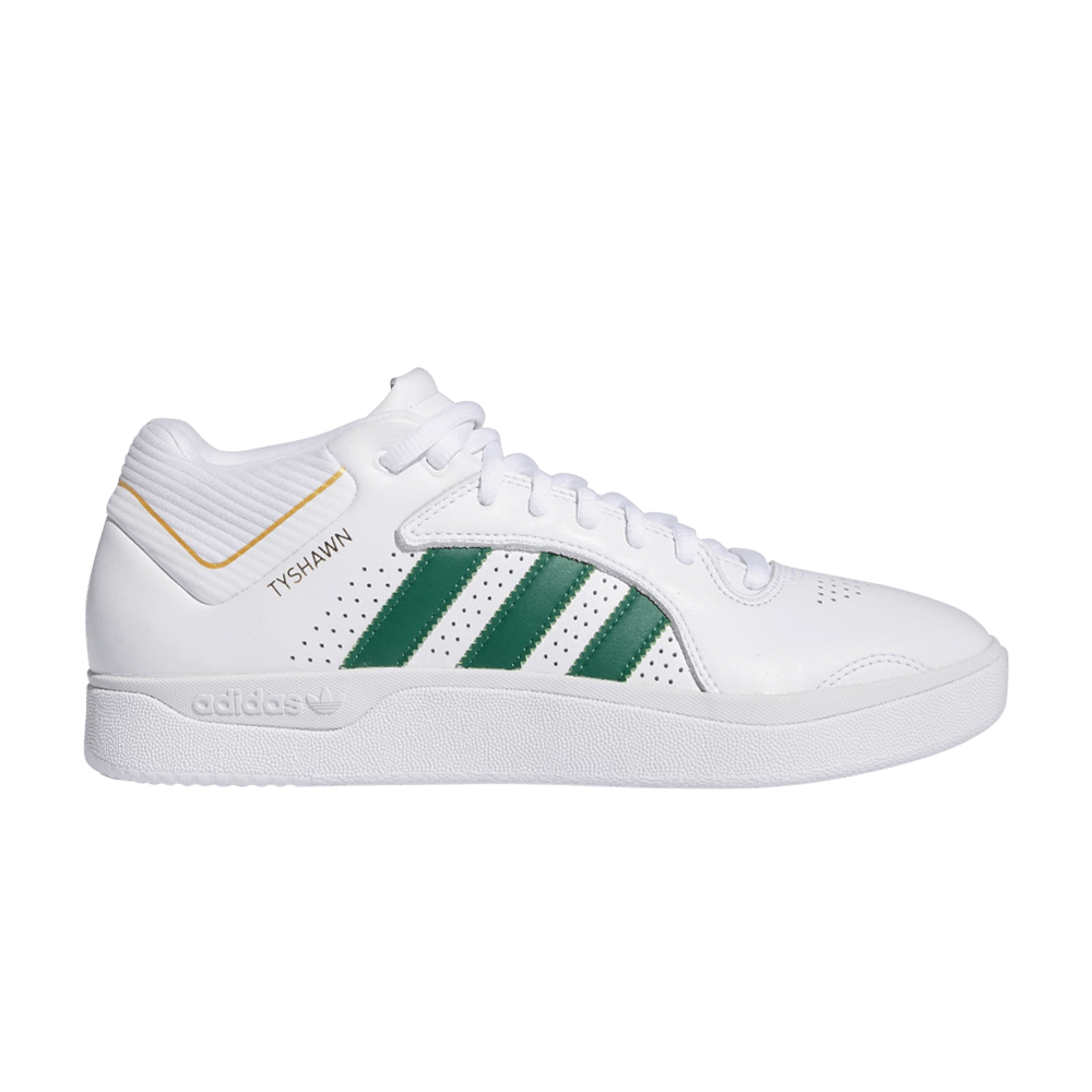 Adidas Tyshawn Remastered White Dark Green Price in India | Culture Circle