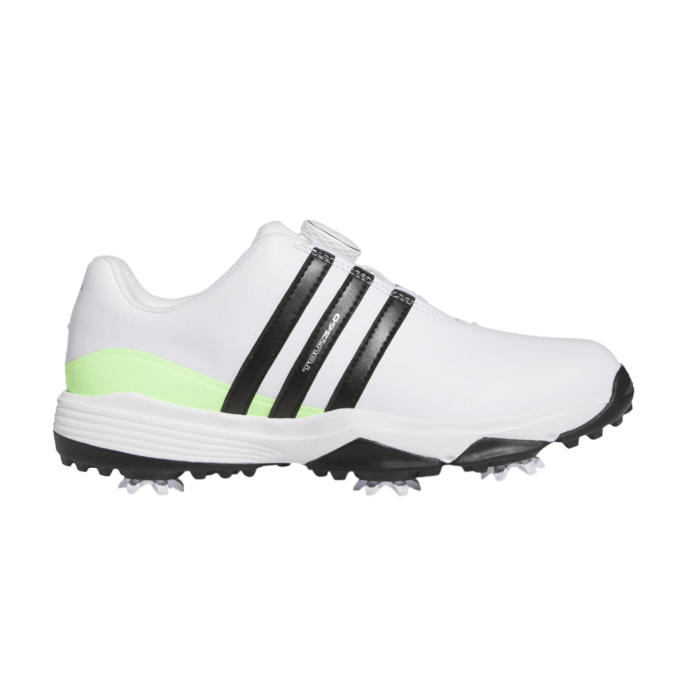 adidas gazelle silver green womens adidas Men's Tour360 24 Golf Shoes, Black White / Medium / 9.5 main image 1