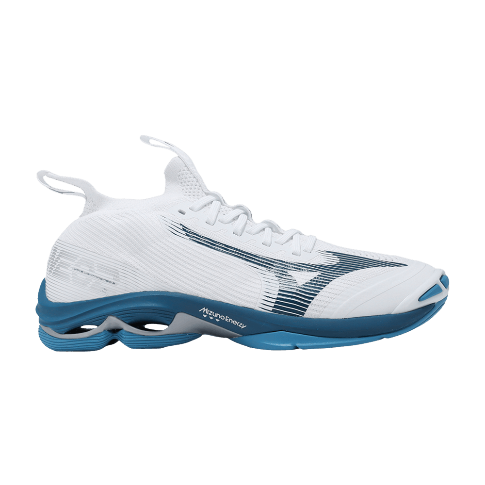Buy Mizuno Wave Lightning Neo 2 'White Sailor Blue' - V1GA220221