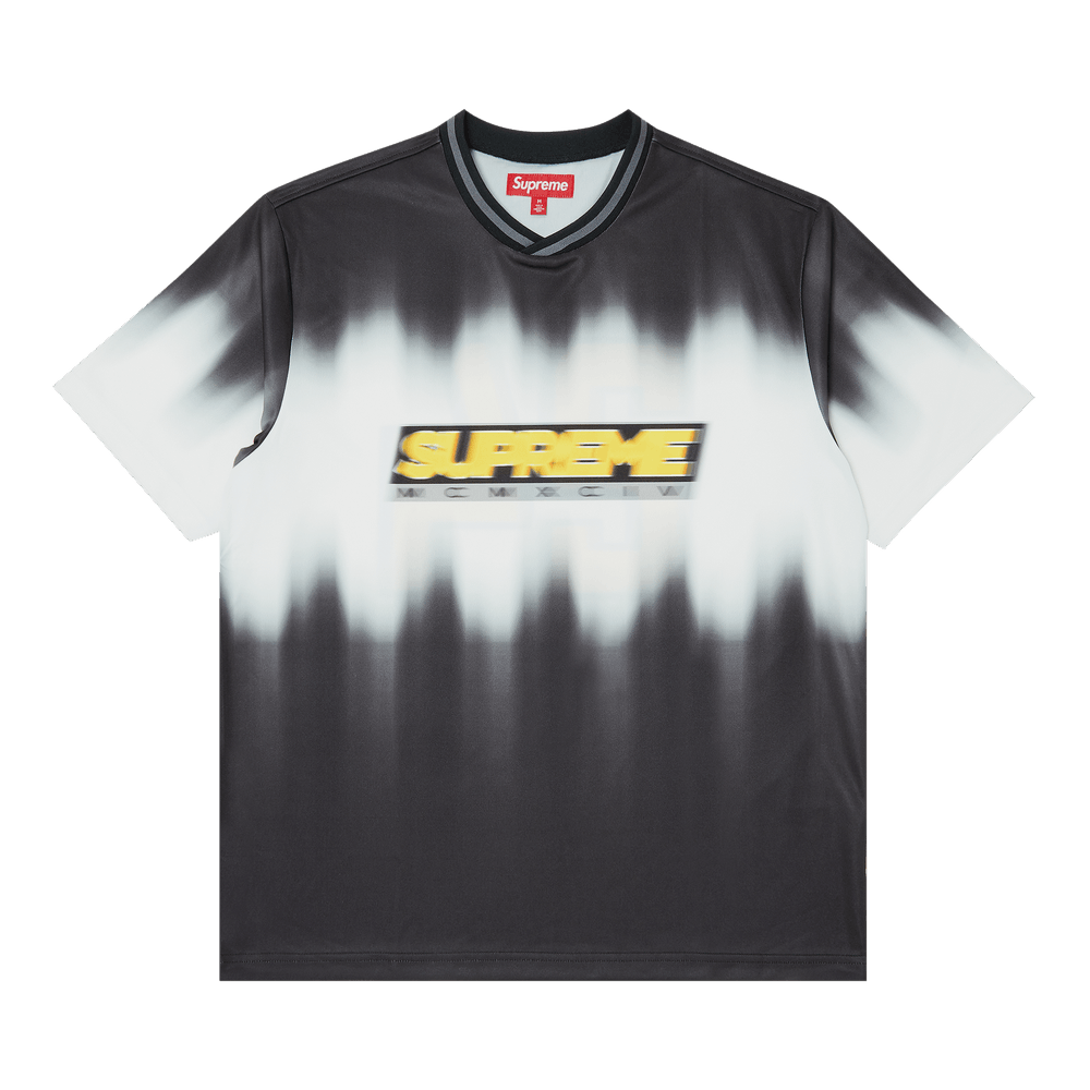 Buy Supreme Blur Soccer Jersey 'Black' - SS24KN45 BLACK | GOAT