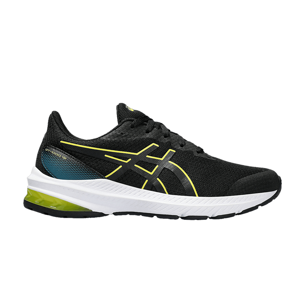 Asics GT 1000 12 GS Black Bright Yellow
