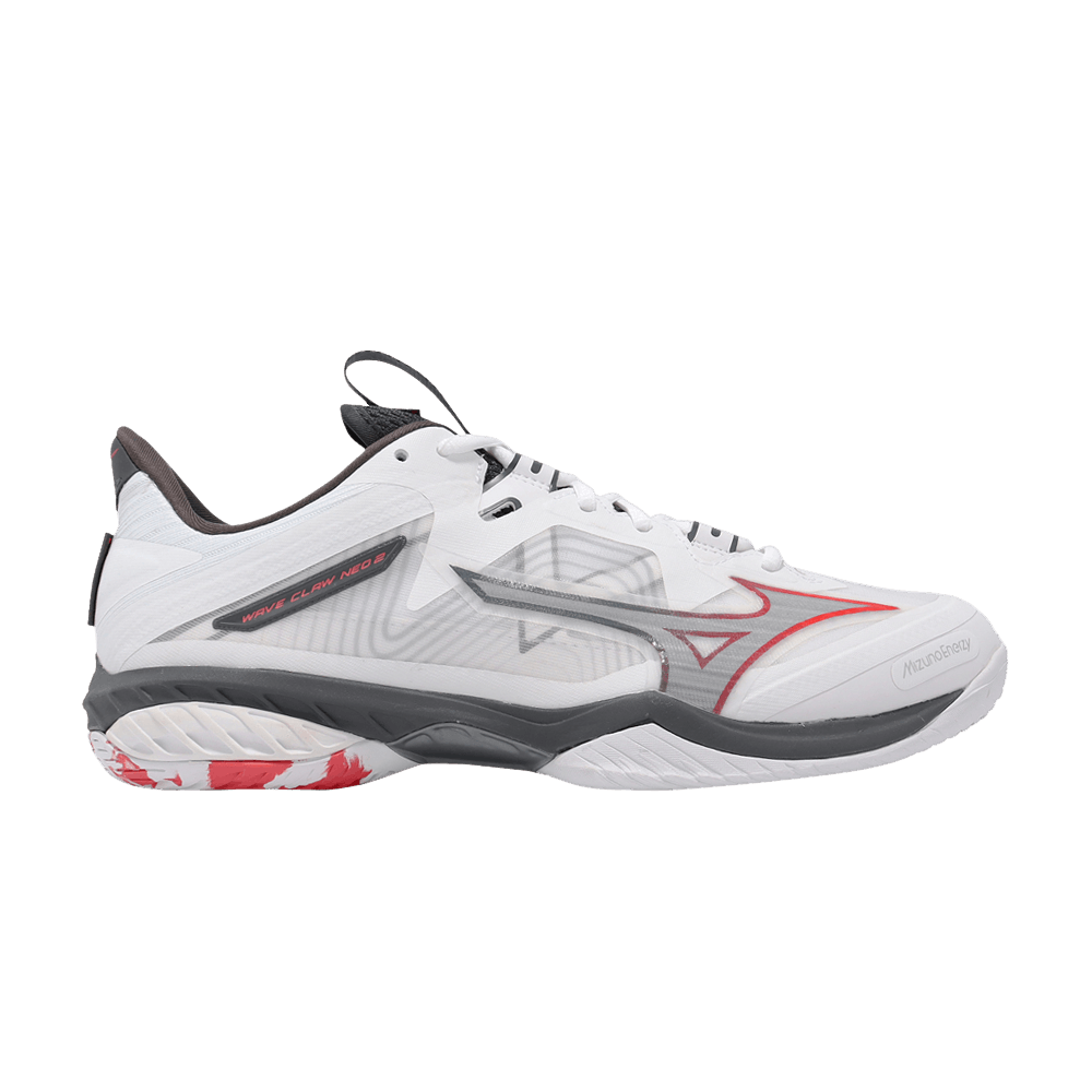 Buy Mizuno Wave Claw Neo 2 Wide 'White Radiant Red Ebony