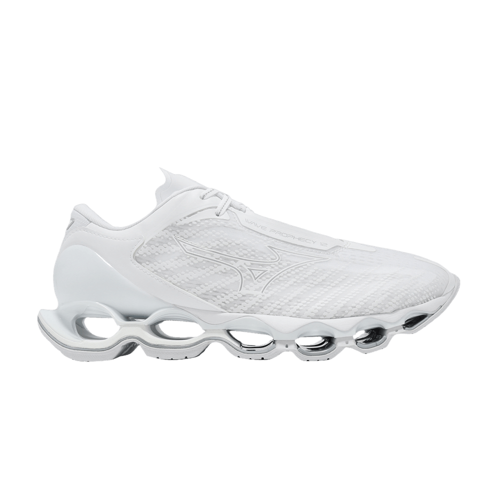 Buy Mizuno Wave Prophecy 12 'White Silver' - J1GC238332 | GOAT