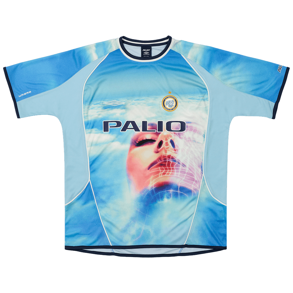 Buy Palace x Umbro Away Shirt 'Dream Sky' - P26UMES076 | GOAT