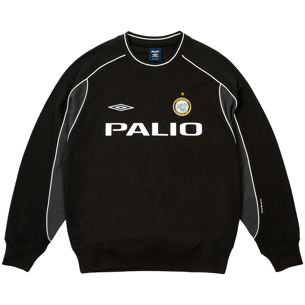 Buy Palace x Umbro Warm Up Crew 'Black' - P26UMCS133 | GOAT