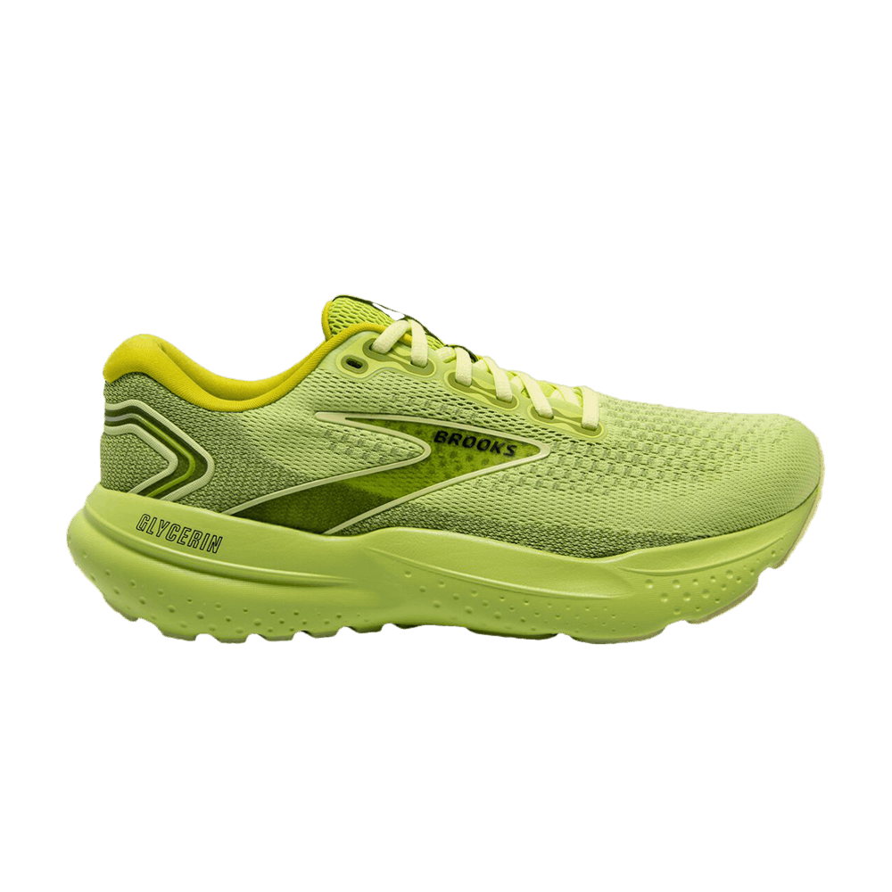 Brooks Glycerin 21 'lovebird Pale Yellow Lime'
