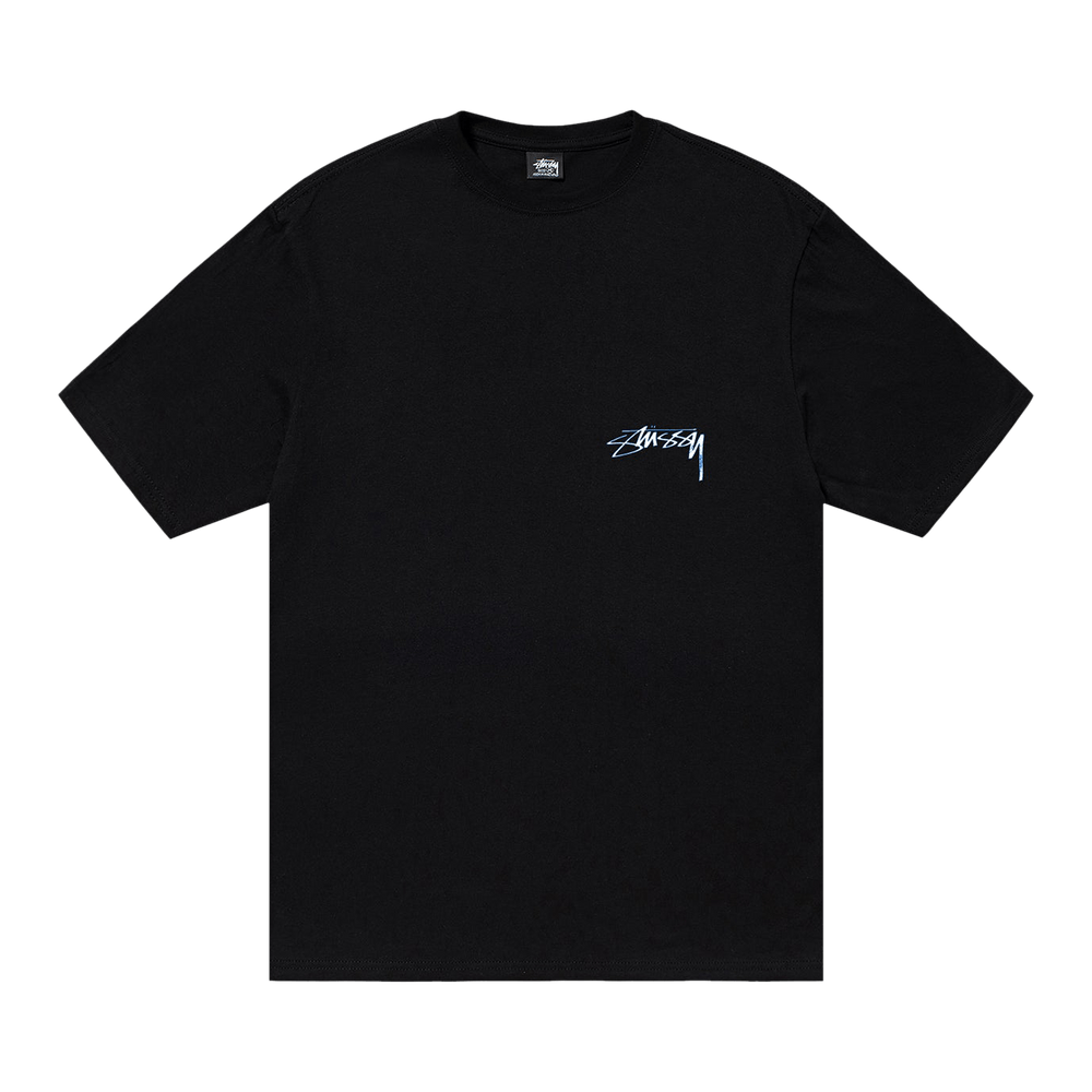 Buy Stussy Night Lights Tee 'Black' - 1905042 BLAC | GOAT
