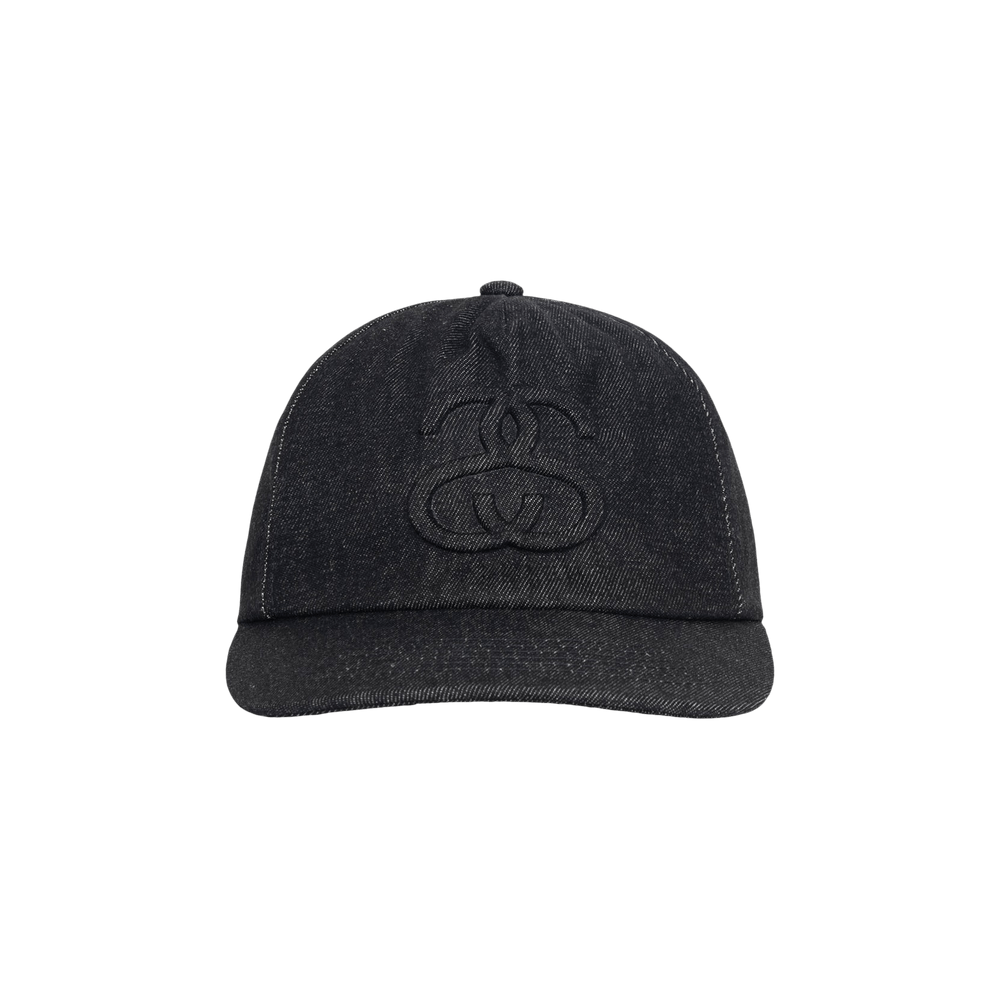 Buy Stussy Low Pro Big Link Emboss Snapback 'Black' - 1311139 BLAC | GOAT