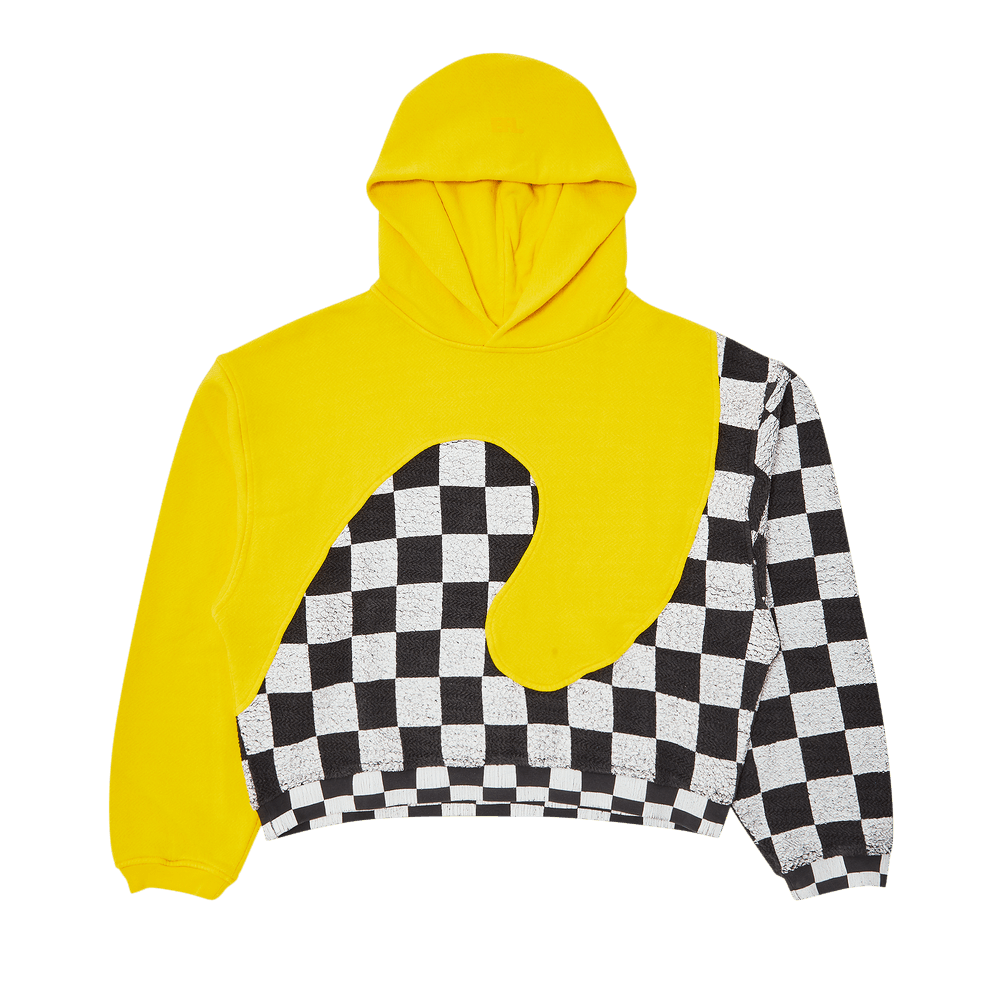 Checkerboard childish hoodie clearance