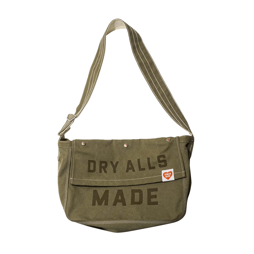 Buy Human Made Mail Bag 'Olive Drab' - HM27GD032 OLIV | GOAT