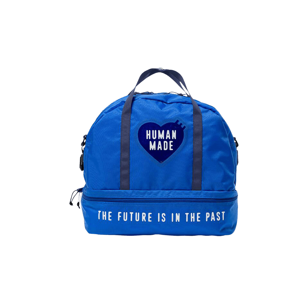 楽天 送料無料にならない HM27GD035 - 'Blue' Bag Boston Made Human Buy BLUE GOAT | 旅行かばん・小分けバッグ