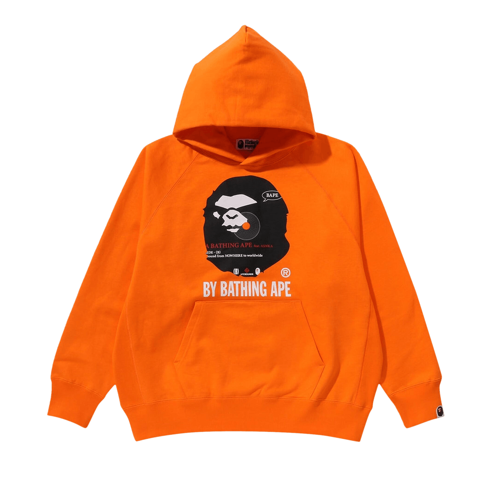 Buy BAPE By Bathing Ape Pullover Hoodie Orange 1J80 114 002 ORANGE GOAT CA