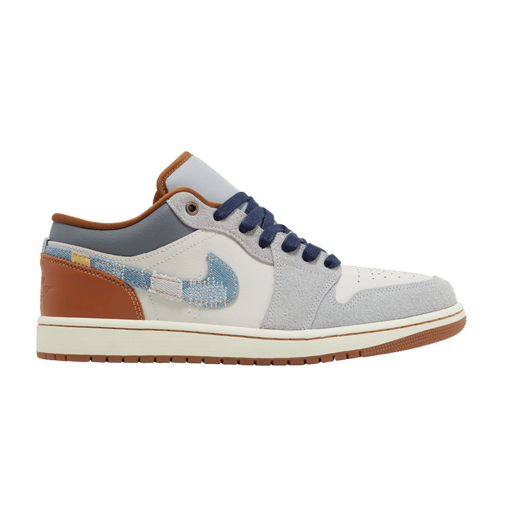 Buy Air Jordan 1 Low SE 'Repaired Denim Swoosh' - FZ5042 041
