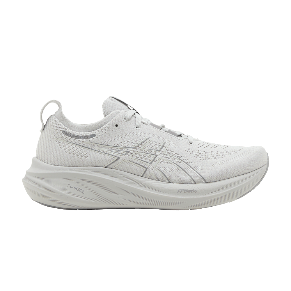 Size 11.0 Gel Nimbus 26 'Concrete Pure Silver'