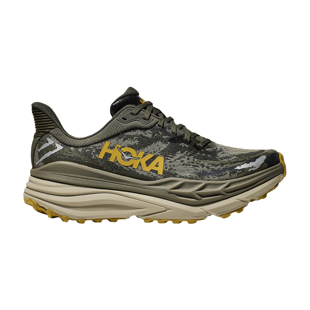Hoka Stinson 7 Olive Haze Forest Cover