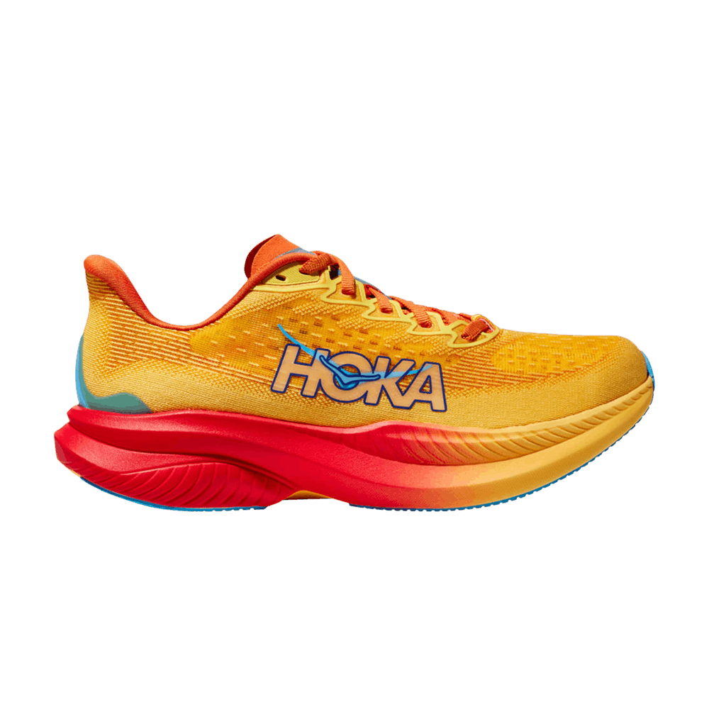 Hoka Mach 6 Wide 'poppy Squash'