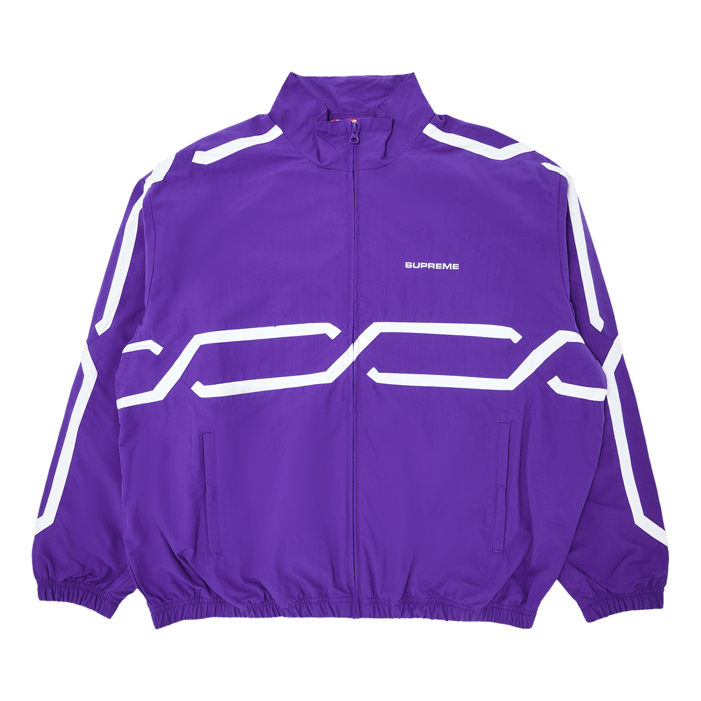 Supreme Inset Link Track Jacket 'Purple'
