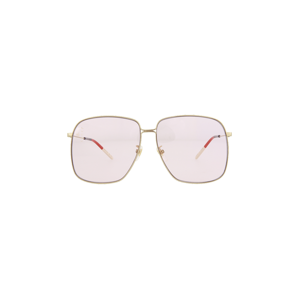 Buy Gucci Gradient Oversized Sunglasses Gold Pink GG0394S 004 GOAT CA