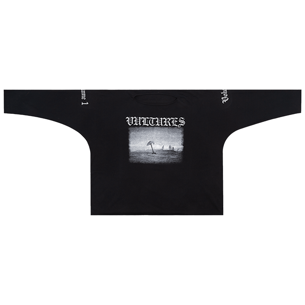 Buy YZY Gosha Vultures Long T 'Black' - YZ1857 VOL1 BLK | GOAT
