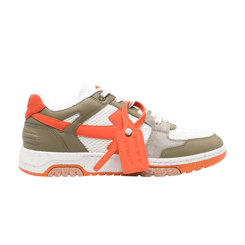 Off-White Out Of Office Leather Sneakers 'White Burgundy