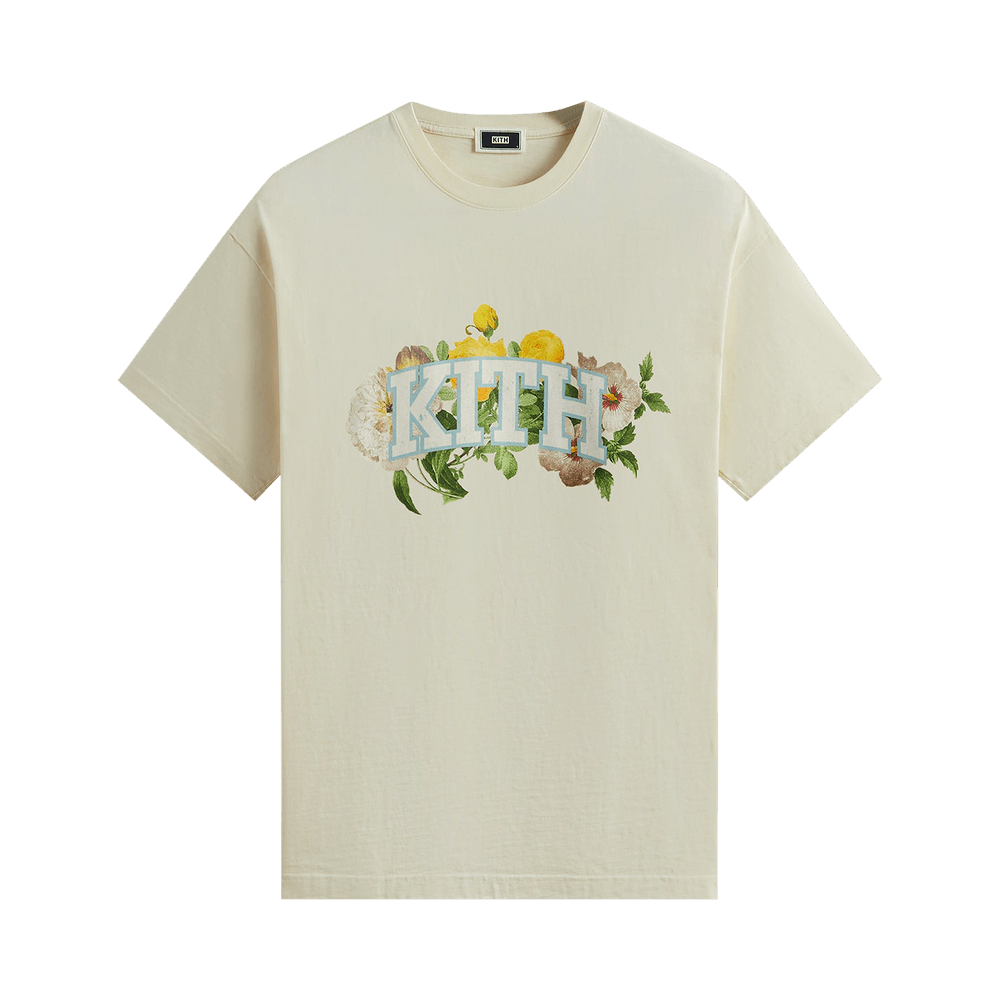 Buy Kith Floral Arch Vintage Tee 'Sandrift' - KHM031997 104