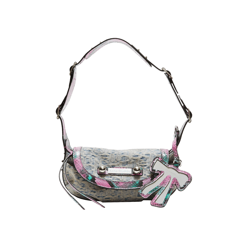 Buy Acne Studios Shoulder Bag 'Light Blue/Pink' - A10212 GOAT LIGH