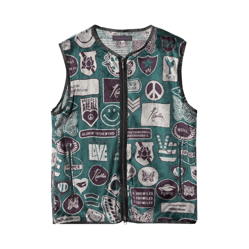 『別注』Needles URBS Piping Quilt Vest track Needles×URBSPiping Quilt Vest