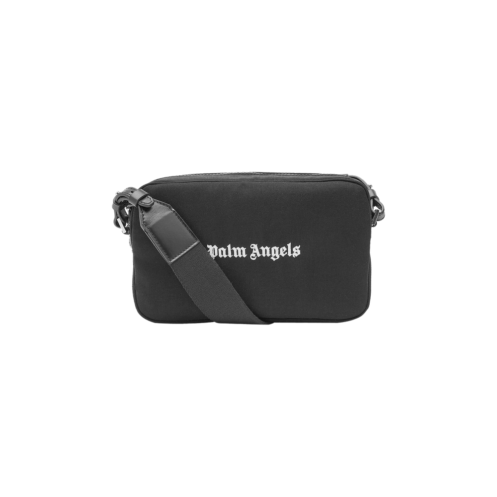 ショルダーバッグ Palm Angels PMNQ010S24FAB001 CORDURA LOGO CAMERA Bag Buy Palm Angels Cordura Logo Camera Case Bag 'Black/White