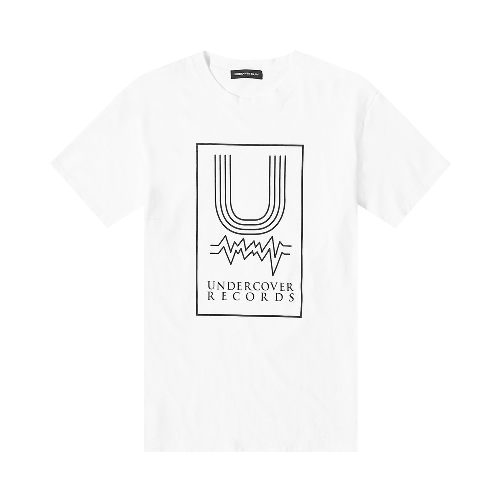 Buy Undercover Record T-Shirt 'White' - UC2B9805 3 WHIT | GOAT