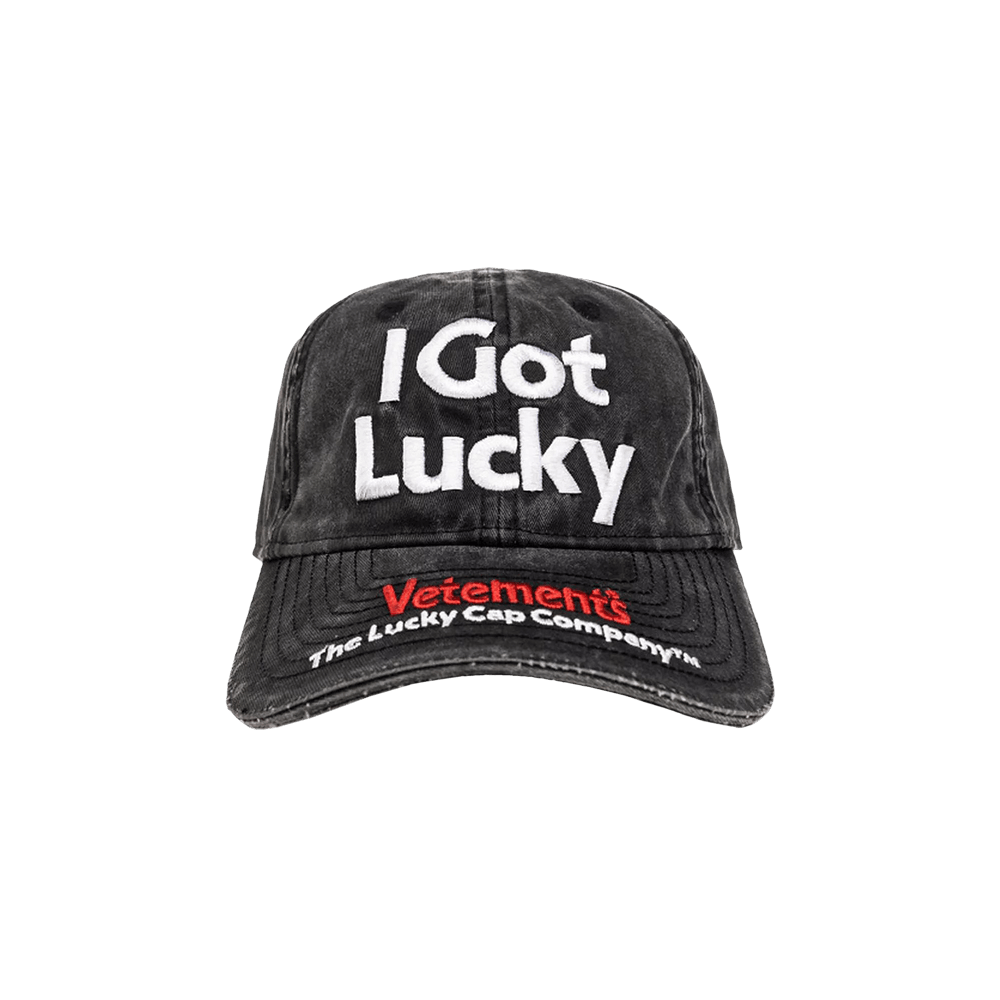 Buy Vetements Lucky Cap 'Black' - UE54CA160B BLAC | GOAT