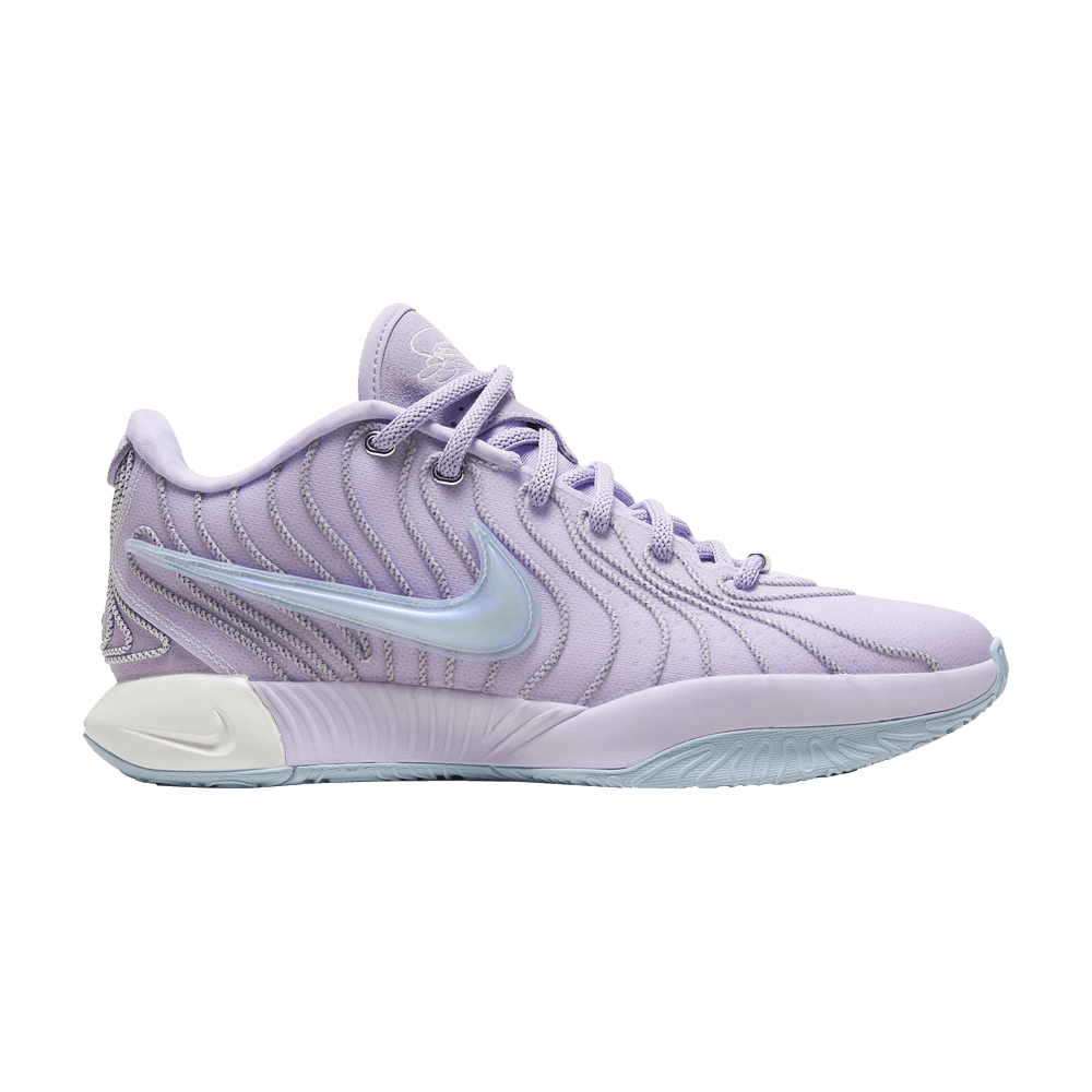 Lebron purple sneakers discount