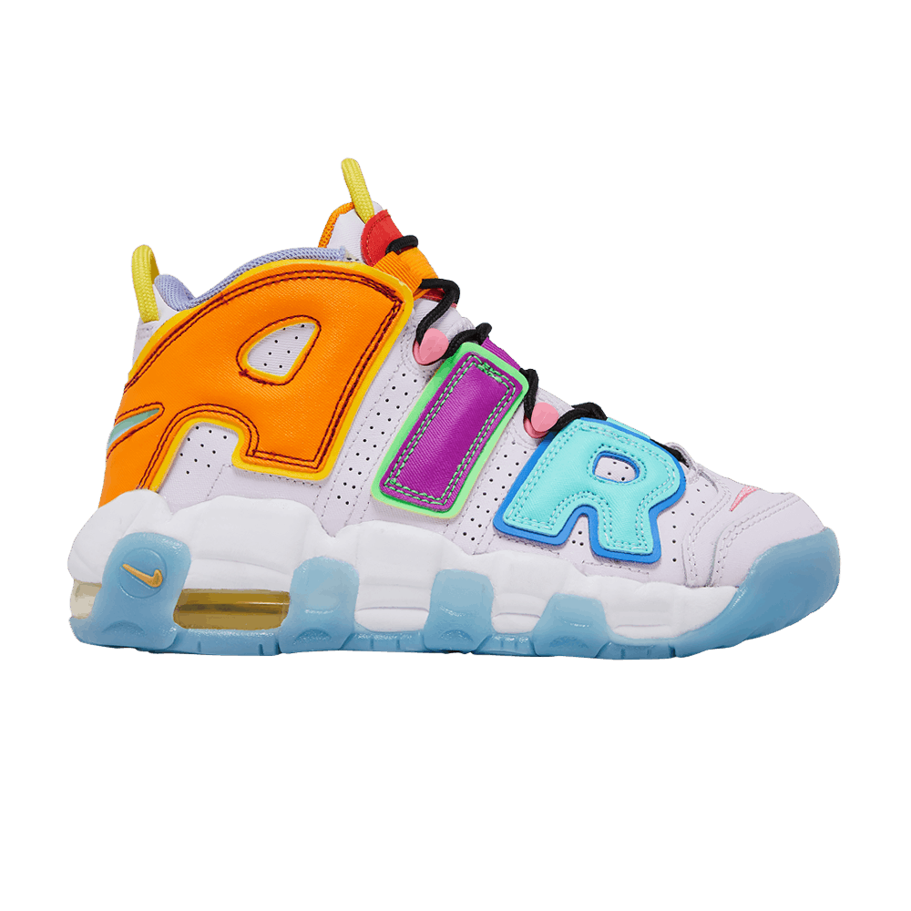 Nike uptempo multicolor deals