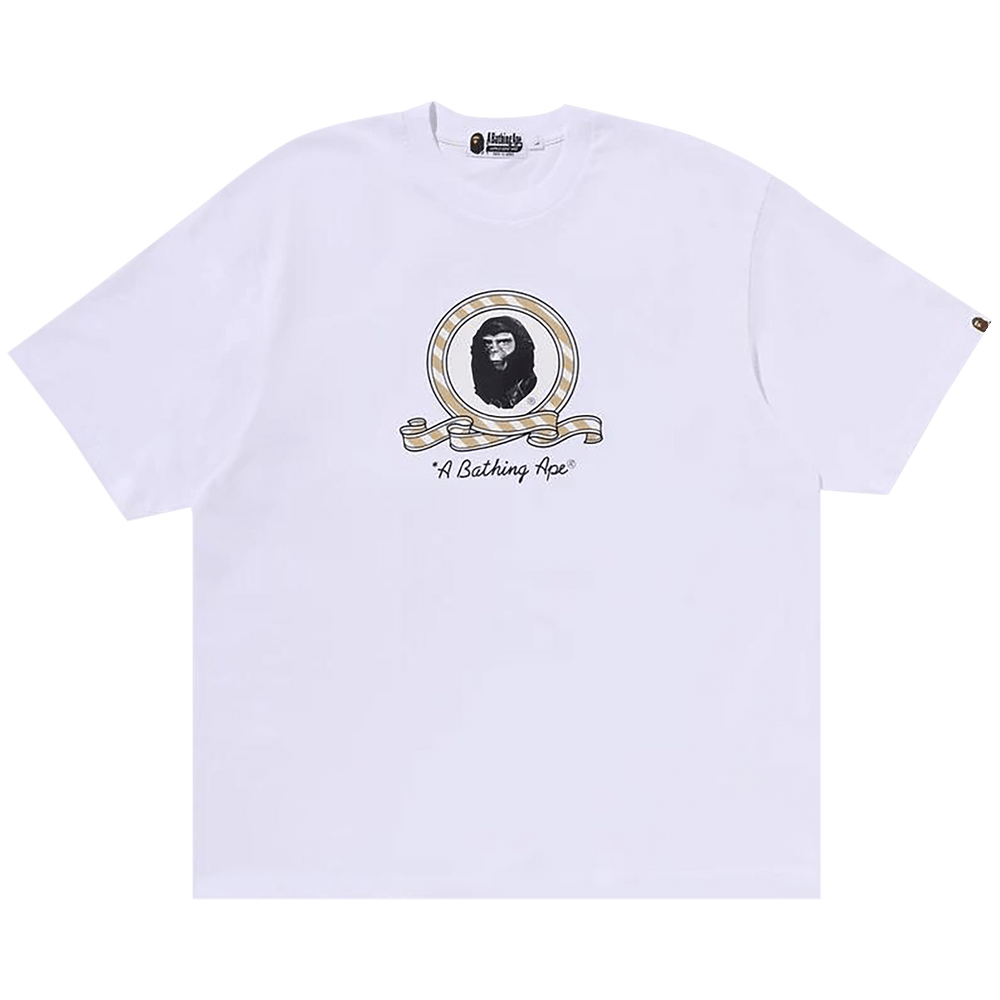 Buy BAPE Graphic Relaxed Fit Tee 'White' - 1J20 109 019