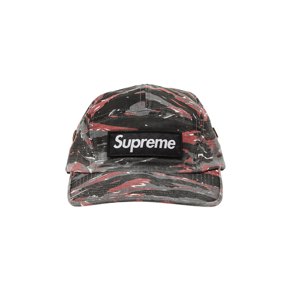 Buy Supreme Military Camp Cap 'Red Tiger' - SS24H16 RED TIGER | GOAT