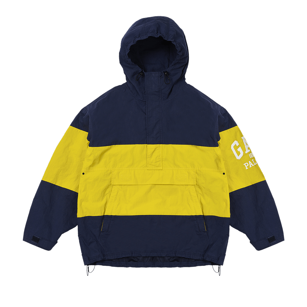 Buy Palace x Gap Windbreaker 'Blue/Yellow' - 427454009 | GOAT