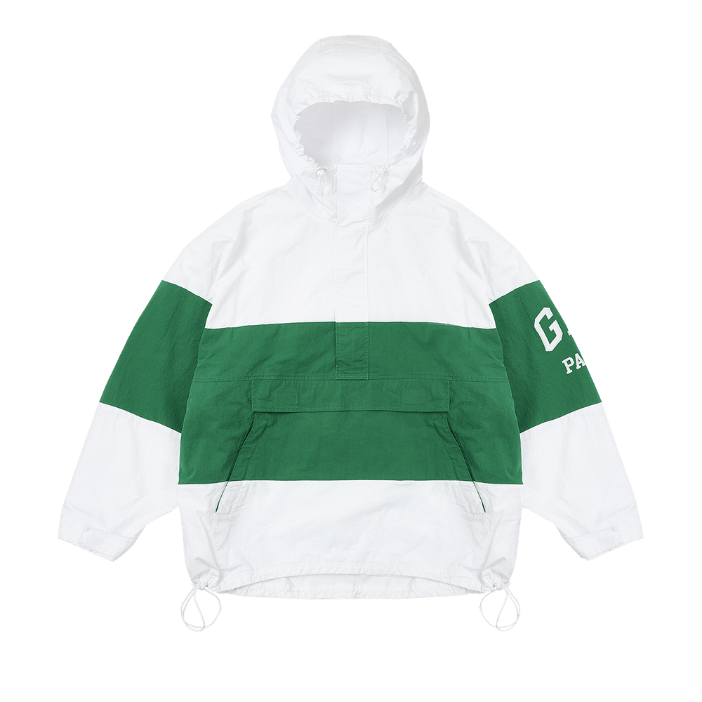 Buy Palace x Gap Windbreaker 'White/Green' - 427454019 | GOAT