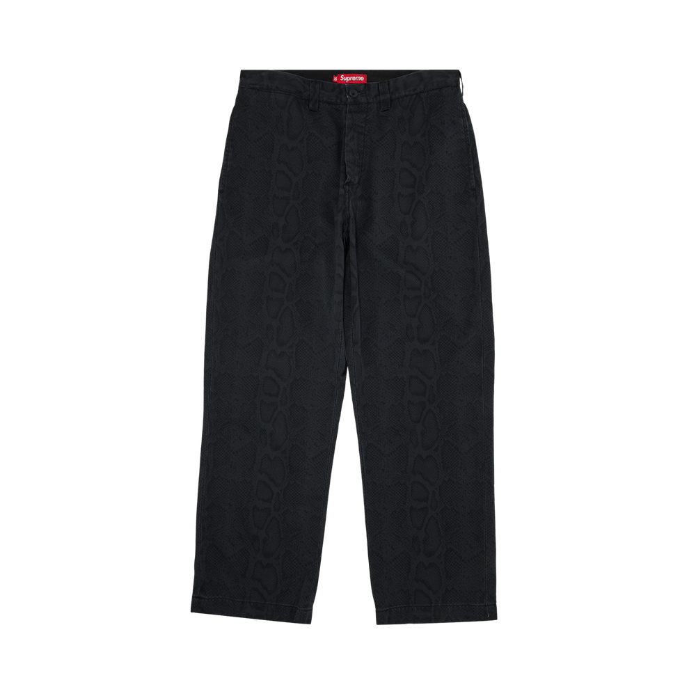 Buy Supreme Snake Print Chino Pant 'Charcoal' - SS24P48