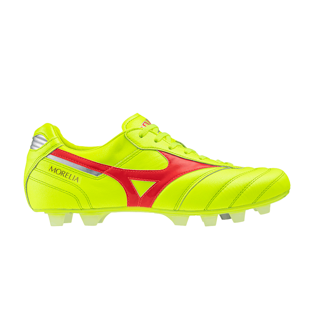 Buy Mizuno Morelia 2 Made in Japan 'Safety Yellow Fiery Coral