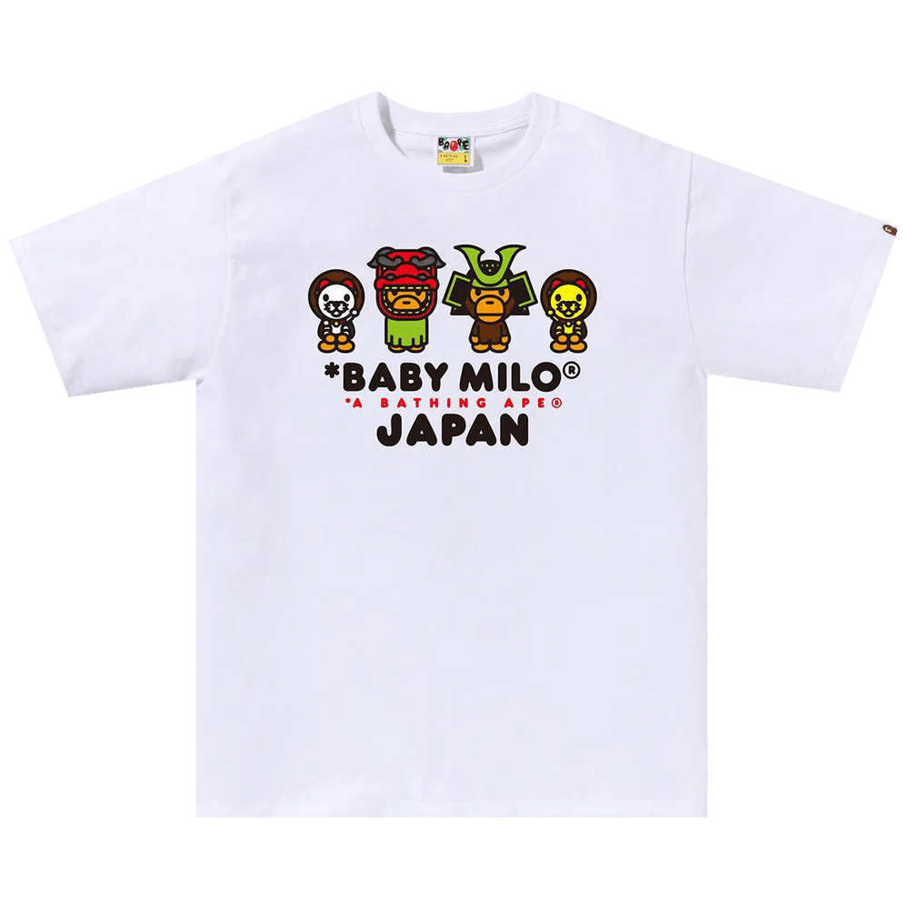 Buy BAPE Baby Milo Japan Tee 'White' - 2K22 110 003 WHITE | GOAT CA