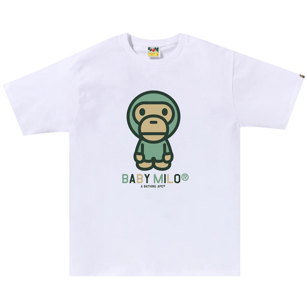 R*様 希少　BABYMILO ホワイト Tシャツ XS エイプ 1393359_00.png.png