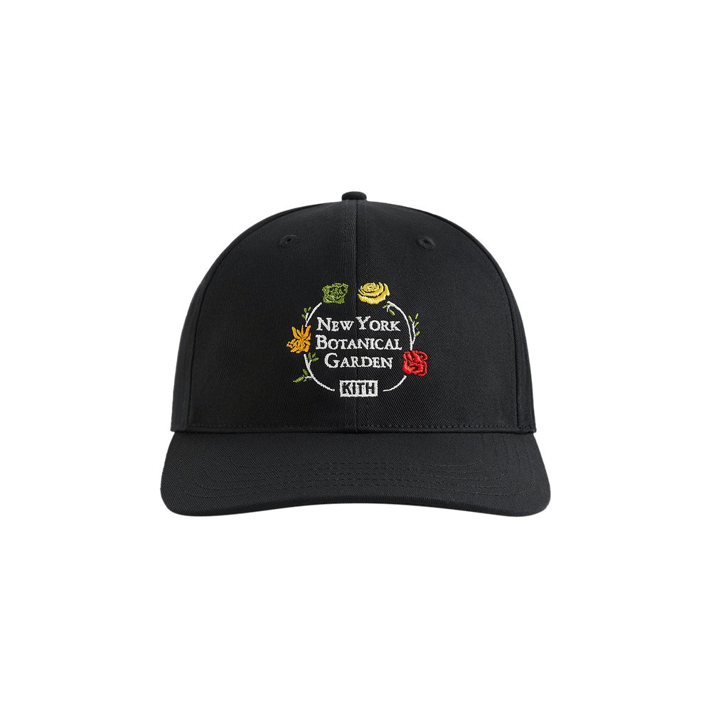 Buy Kith x New York Botanical Garden Twill Aaron Cap 'Black