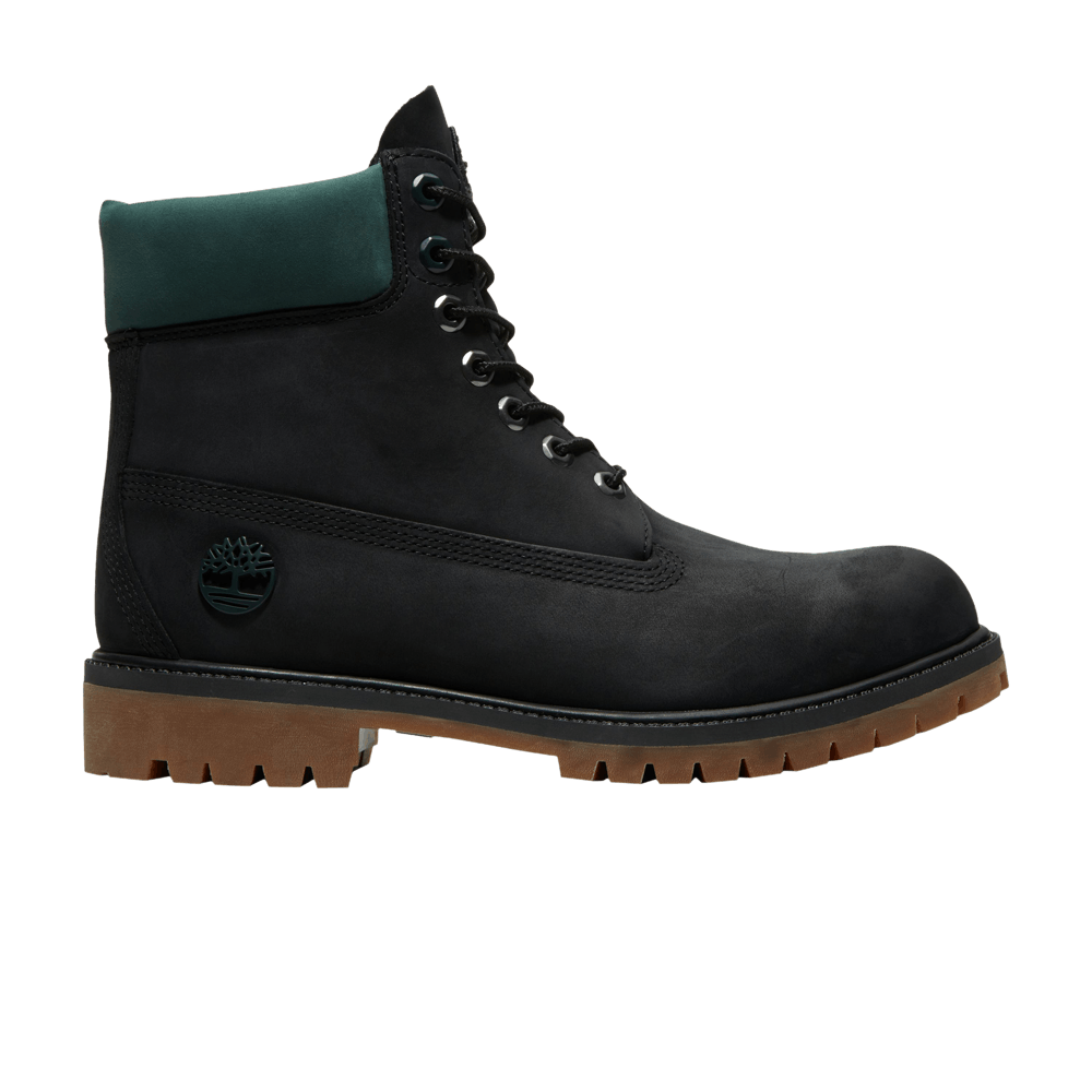 Size 10.0 6 Inch Premium Boot 'Varsity Pack - Black Green'