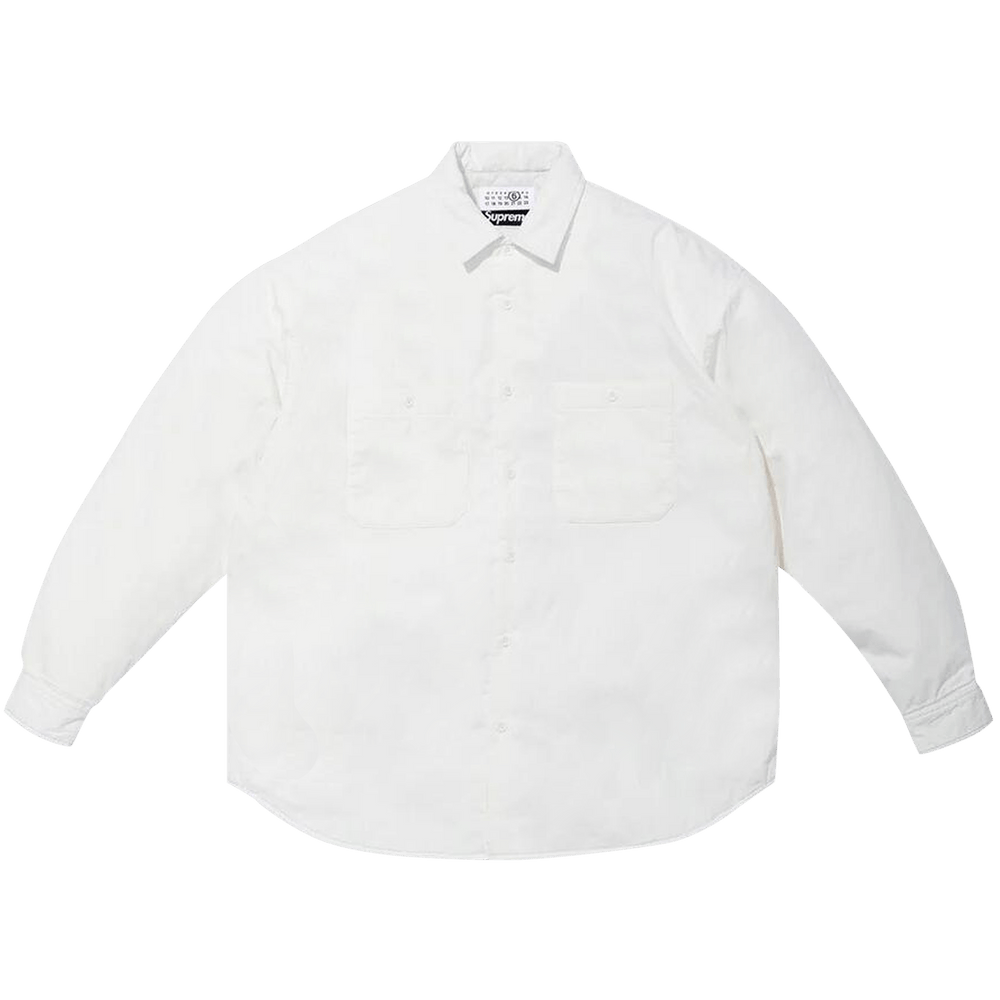 Buy Supreme x MM6 Maison Margiela Padded Shirt 'White 