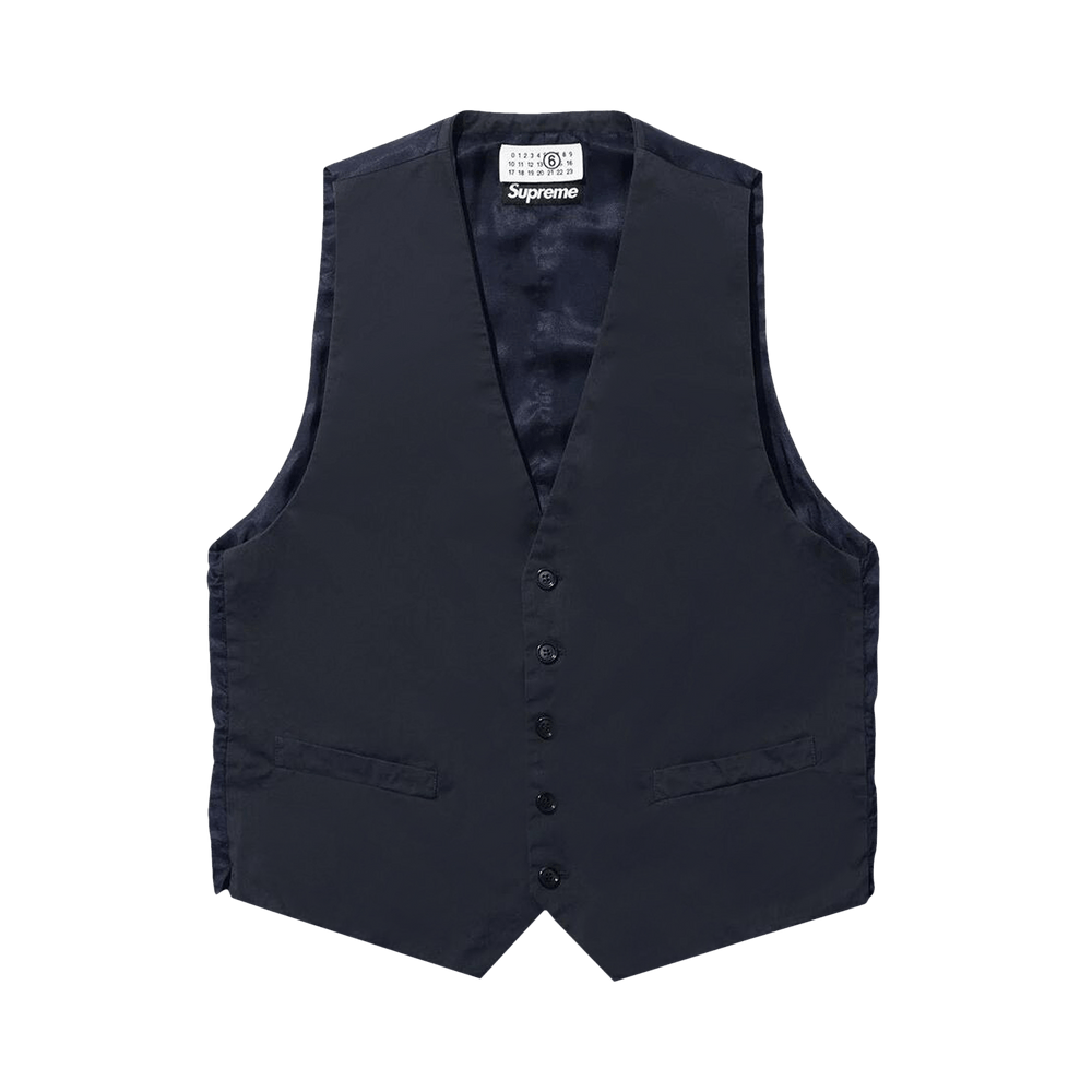 Buy Supreme x MM6 Maison Margiela Washed Cotton Suit Vest